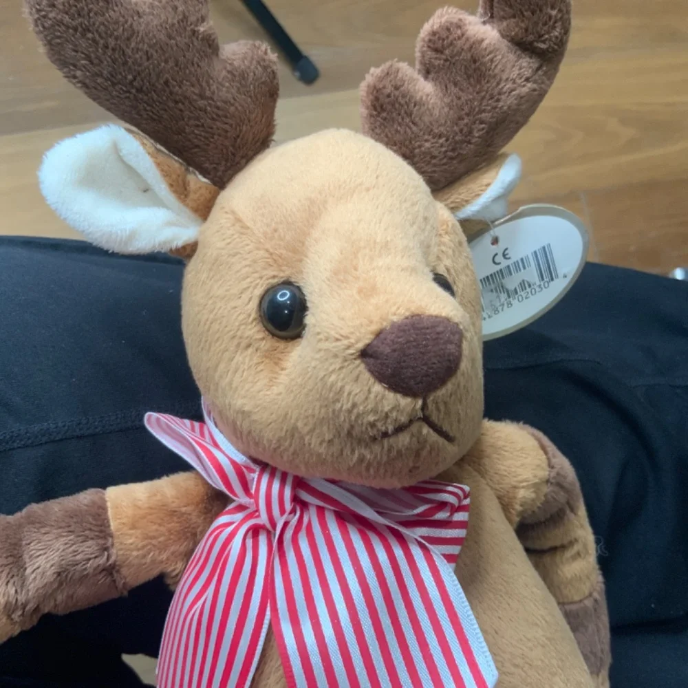 Bearington Baby Collection Reindeer Stuffed Toy